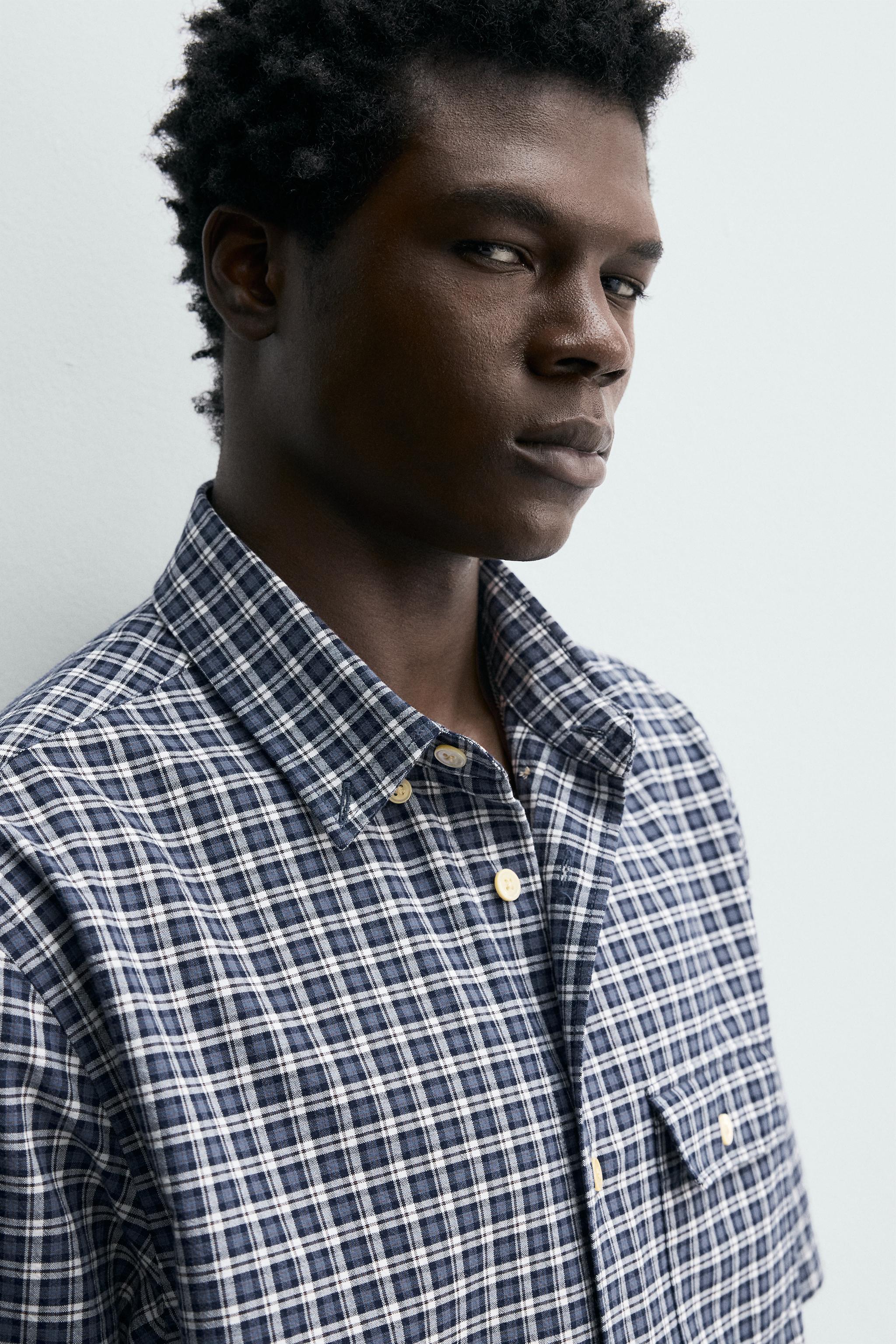 PLAID POCKET SHIRT